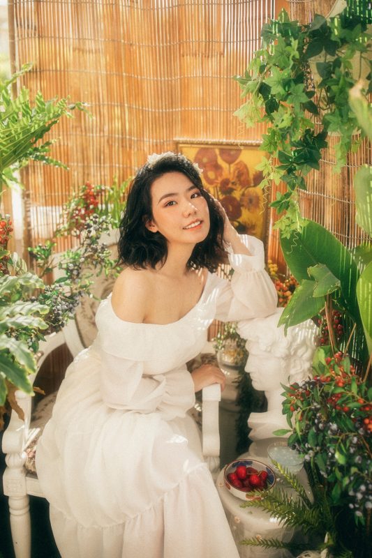 chụp ảnh nàng thơ