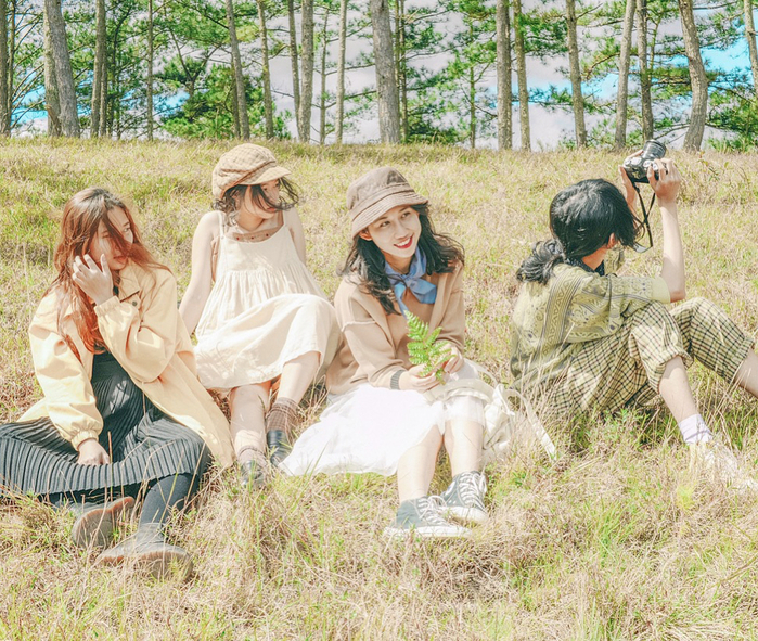 chụp hình tết nhóm tại thành phố Hồ Chí Minh