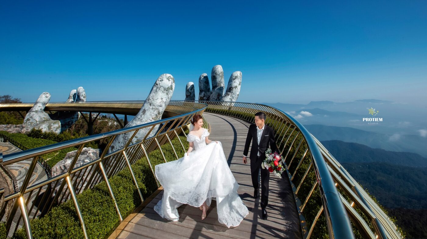 Trend chụp ảnh cưới ở các địa điểm nổi tiếng