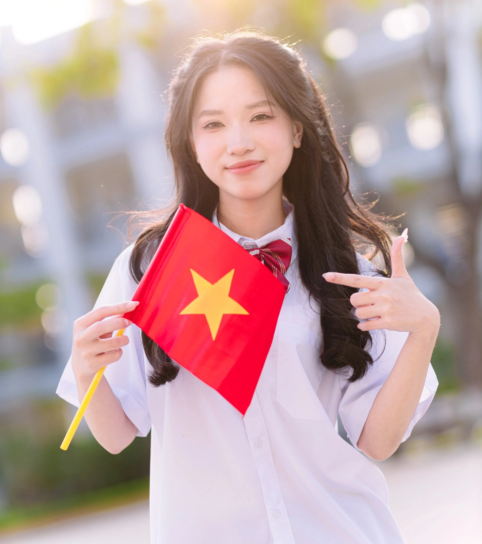 Đến ngay Lavender để sở hữu ảnh chụp ảnh áo dài Quốc Khánh 2/9 tại Đà Nẵng đẹp