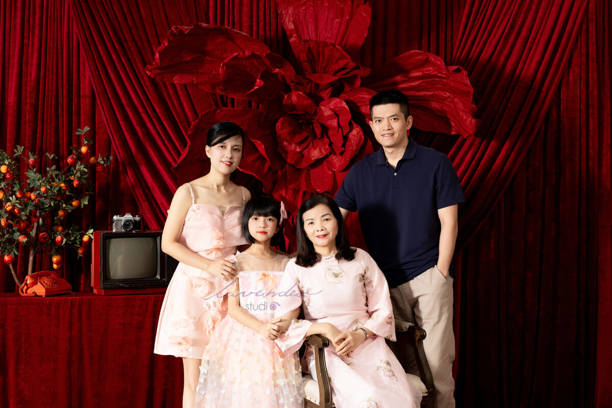 Chụp Ảnh Gia Đình Tết 2026 – Xu Hướng Lưu Giữ Khoảnh Khắc Đầu Năm