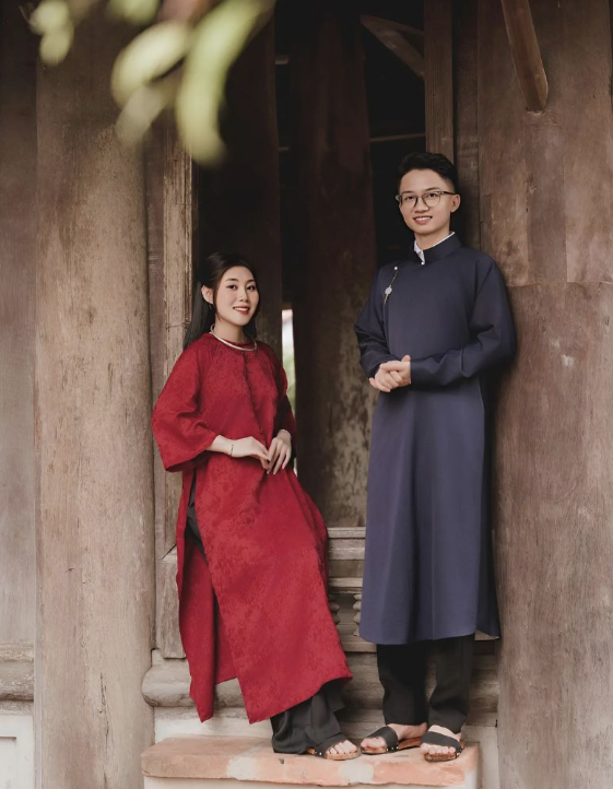 Chụp ảnh couple áo dài 2026 theo phong cách Hàn Quốc Chụp ảnh couple áo dài 2026 theo phong cách Hàn Quốc