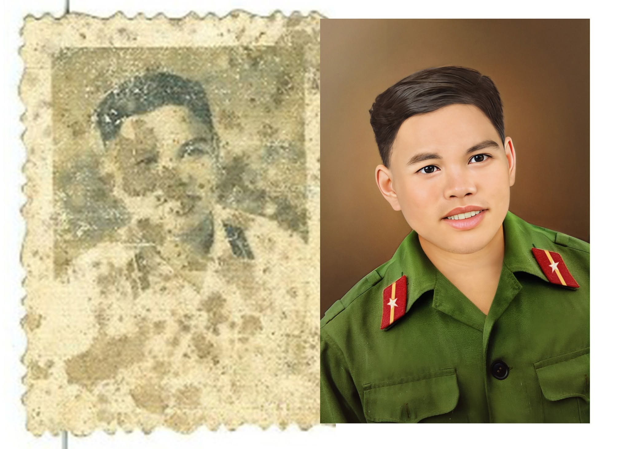 Phục chế ảnh cũ bị mờ nhòe, mất nét (6) Phục chế ảnh cũ bị mờ nhòe, mất nét (6)